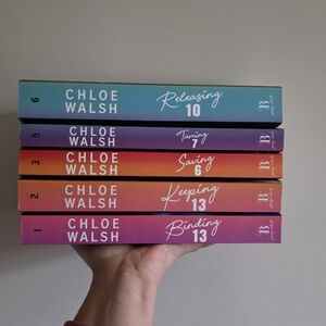 Chloe Walsh Book Set - OMBRE SPINES